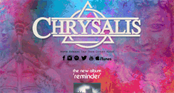 Desktop Screenshot of chrysalisband.com